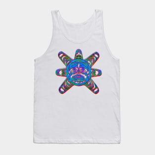 The Sun God of the aztec empire Tank Top